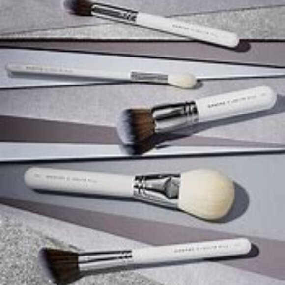 🥳$180 MSRP Morphe Face The Beat Makeup Brushes - 5 Piece Makeup Brush Set NEW - Picture 7 of 11